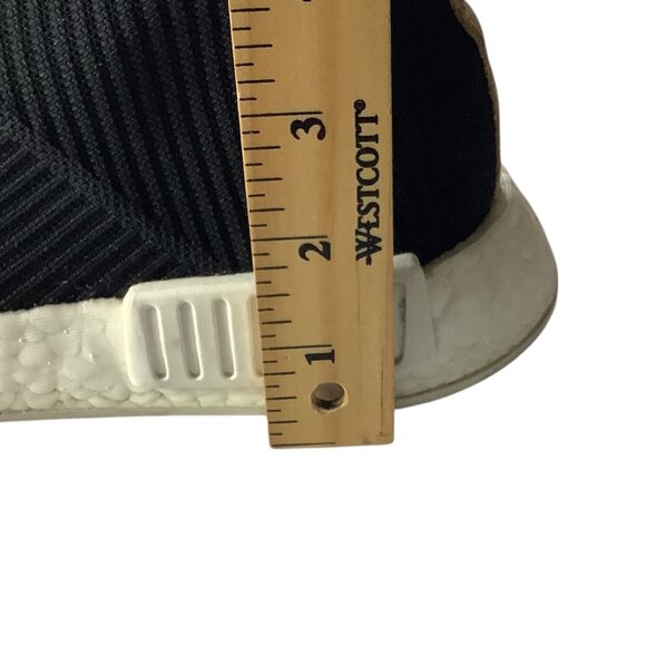 Adidas NMD CS1 Primeknit Shoes 6 Black Beige Slip On Boost Sole Women's - Picture 7 of 16